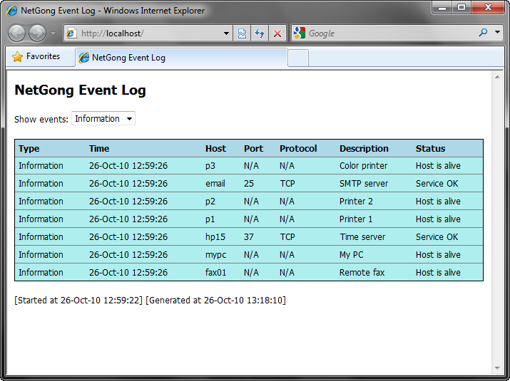 eventloginformation